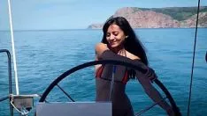 Afspelen Shrima malati geneukt duencircle vakanties plaatsvideo-opname met dungaree-marie elektrische corda