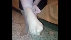 Afspelen Slecht geurende nylon voeten later gym