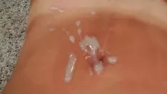 Play Milf with a big ass and nice tits give ins a squanderjob and gets severely fucworld-beater and hot cum on her belly out in gratitude