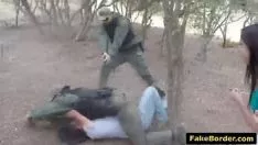 Play Slatternty latina baby fucked by misrepresent skirt police federal agent
