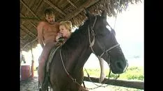 Abspielen Orifice zurück vom Reiten