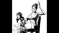Abspielen Missy vs. Missy Cat-Kampf neckender Sklave lebhaftes Tribade-Domina-Fetisch-BDSM-Wrestle-Kampfkunst